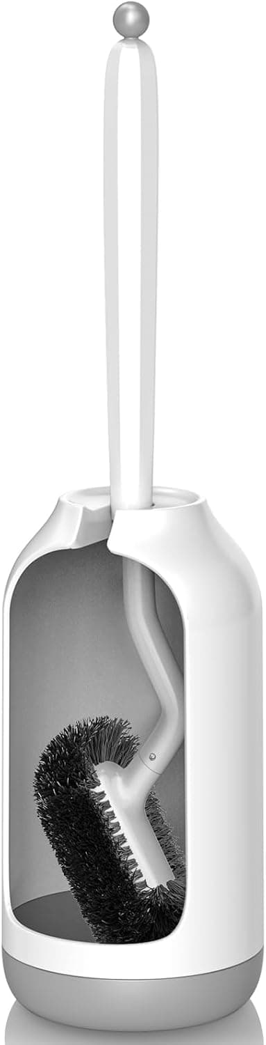 HAMITOR Curved-Bristle Brush and Holder